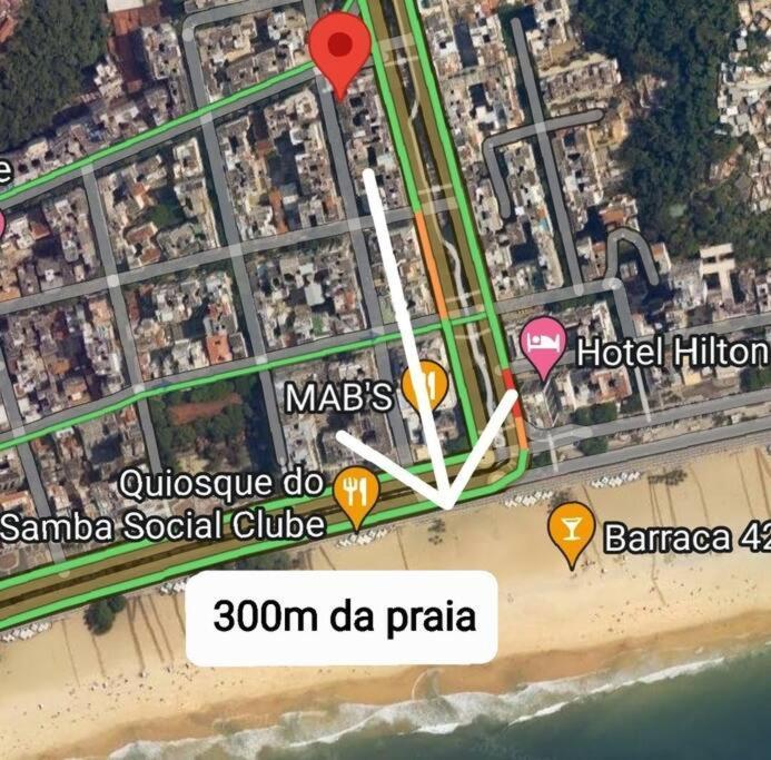 Bem Localizado Perto Da Praia Copacabana Рио-де-Жанейро Экстерьер фото